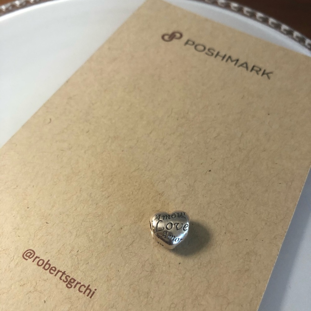 Pandora Words of Love Charm